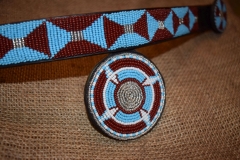 Beaded Browbands with rosettes 004