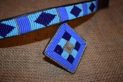 Beaded Browbands with rosettes 005