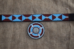 Beaded Browbands with rosettes 006