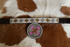 Beaded Browbands with rosettes 009