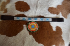 Beaded Browbands with rosettes 012