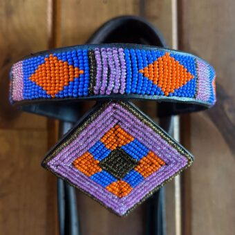 Browband Design 5 with Rosette – Stock