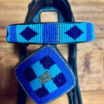 Browband Design 6 with Rosette – Stock