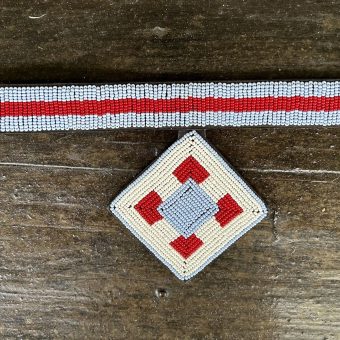 Browband Design 1 with Rosette - Stock