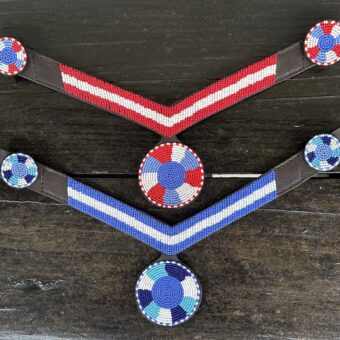 Browband Design 8 with Rosette – Stock